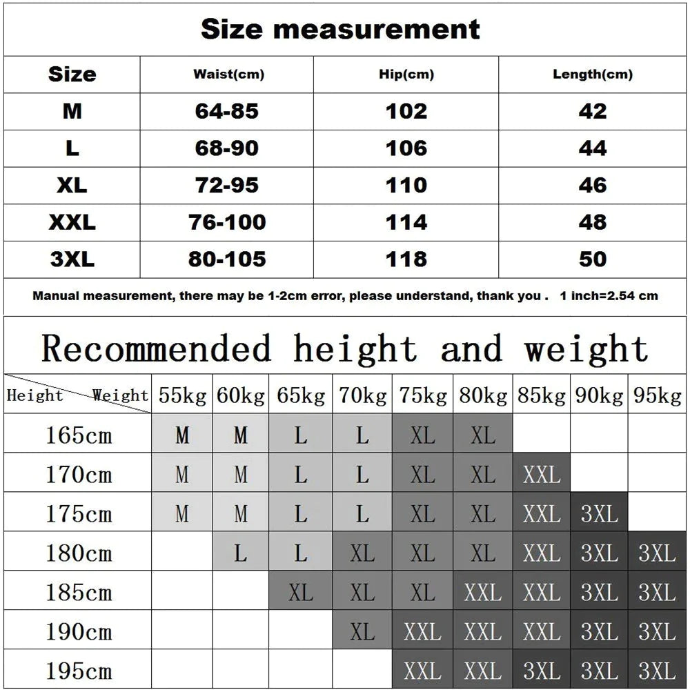 Men's 2-in-1 Running Shorts - Quick-Dry Gym, Workout, and Training Shorts for Jogging & Fitness