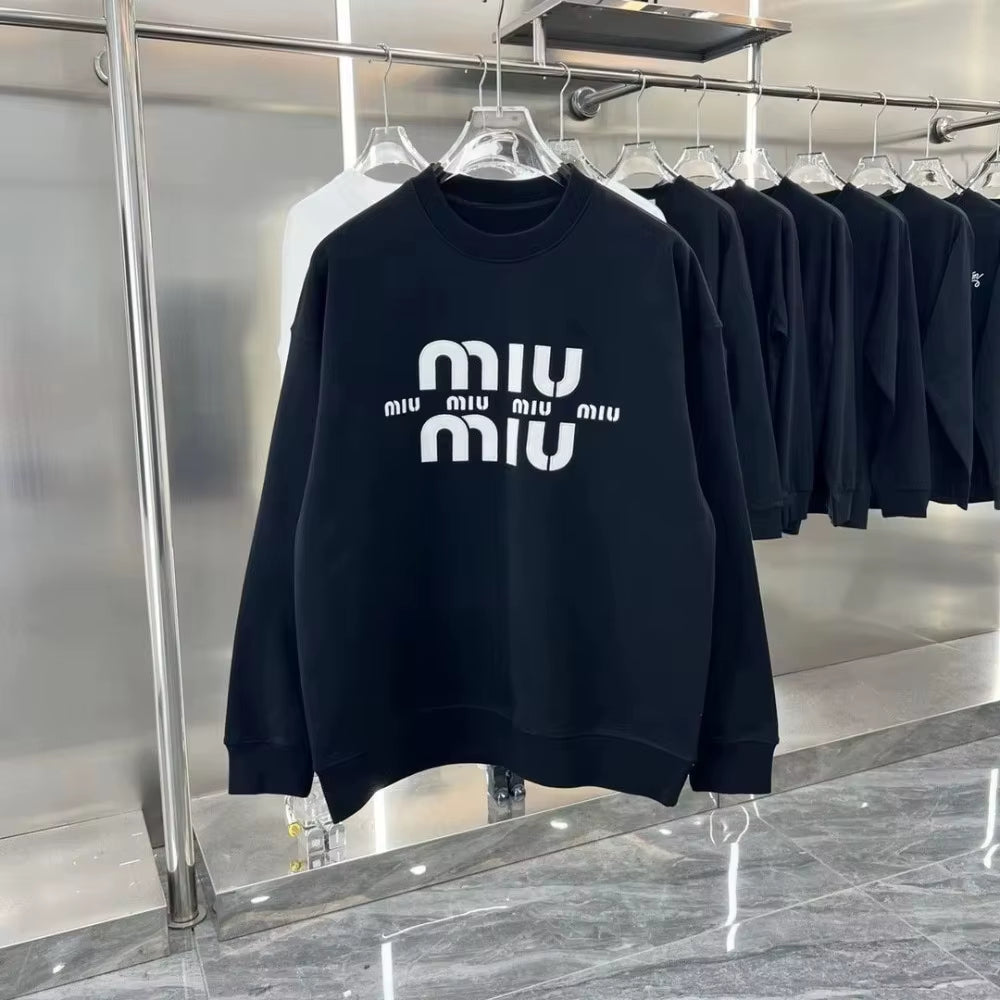 Women's Light Luxury Printed Hoodie - Fleece Streetwear Sweater for Sports, Fitness & Casual Winter