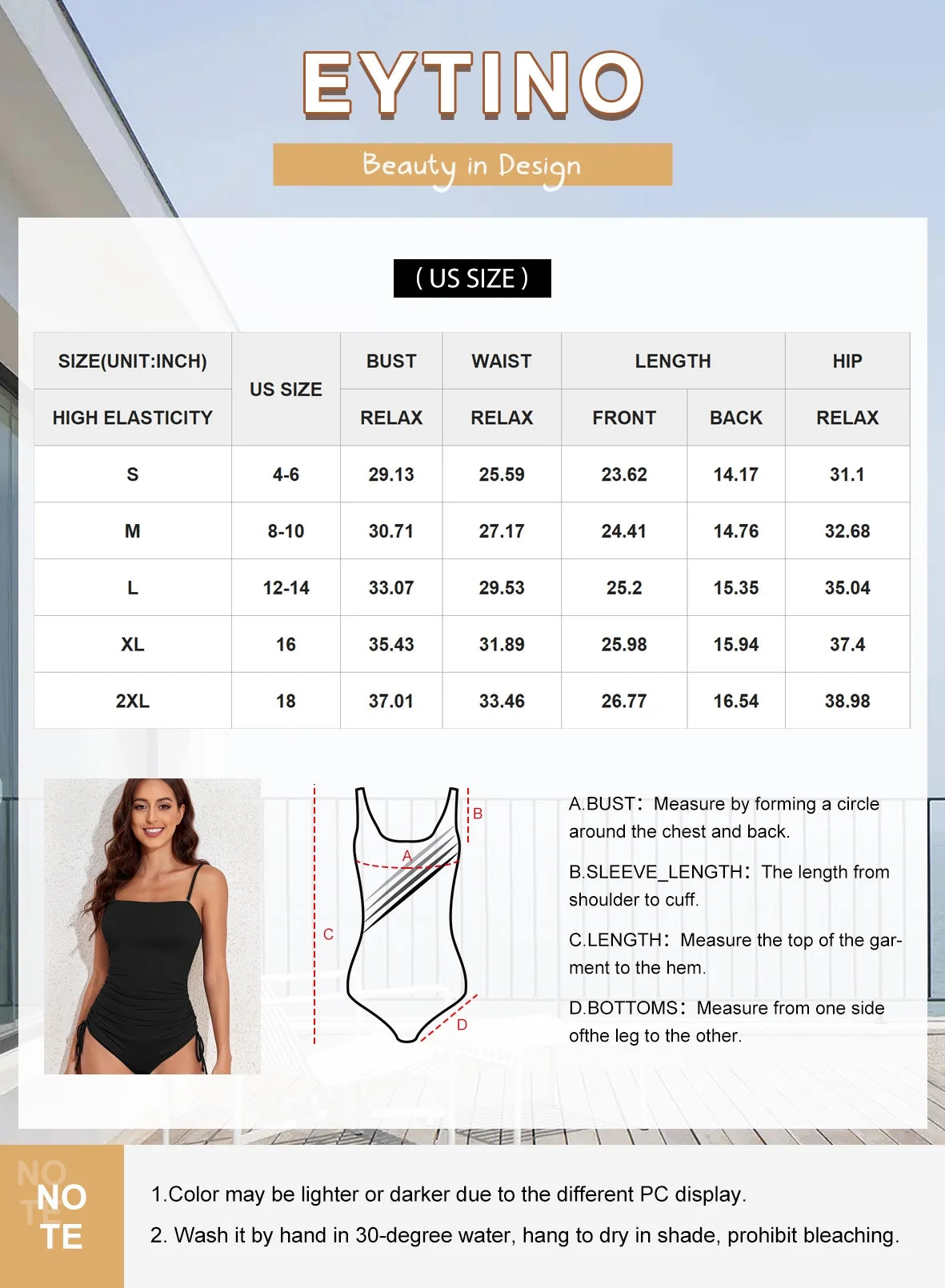 Corset Ribbed Maillot – Drawstring Waist One-Piece