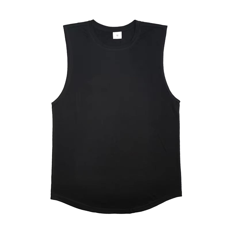 Brand New Plain Tank Top Men Bodybuilding Singlet Gym Stringer Sleeveless Shirt Blank Fitness Clothing Sportwear