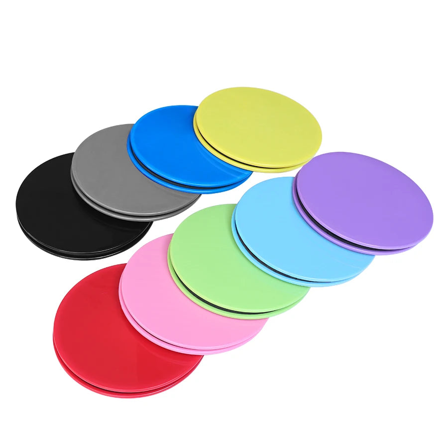 Exercise Gliding Discs Slider Full-Body Workout Accessories 2PCS Fitness Core Sliders Abdominal Training Yoga Sports Equipment