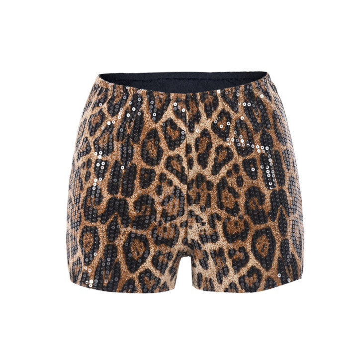 Leopard Print Shorts