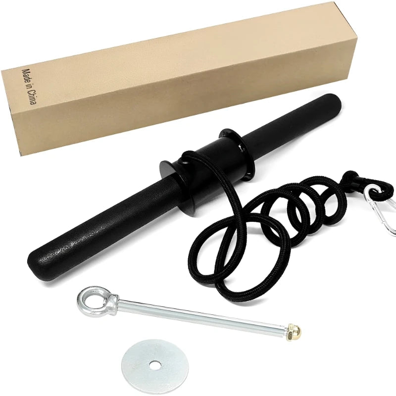Wrist Forearm Blaster Arm Muscle Strength Trainer Exerciser Roller with Hand Grip Fitness Equipment Home Weight Fighting