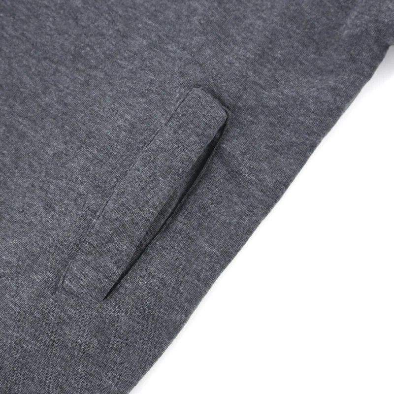 Men's Zip-Up Color Block Hoodie with Casual Stylish & Durable Fall/Winter