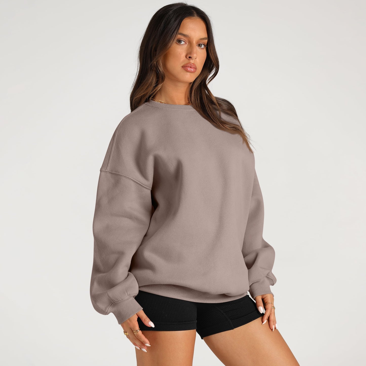 Oversized Sweatshirts for Women Crewneck Y2K Sweaters Casual Tops Comfy Fall Fashion Pullover Outfits Winter Clothes