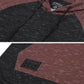 Short Sleeve Hoodie Black / Maroon