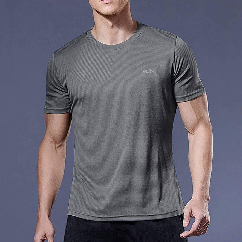ProRun Quick-Dry Tee – Athletic Compression Fit"