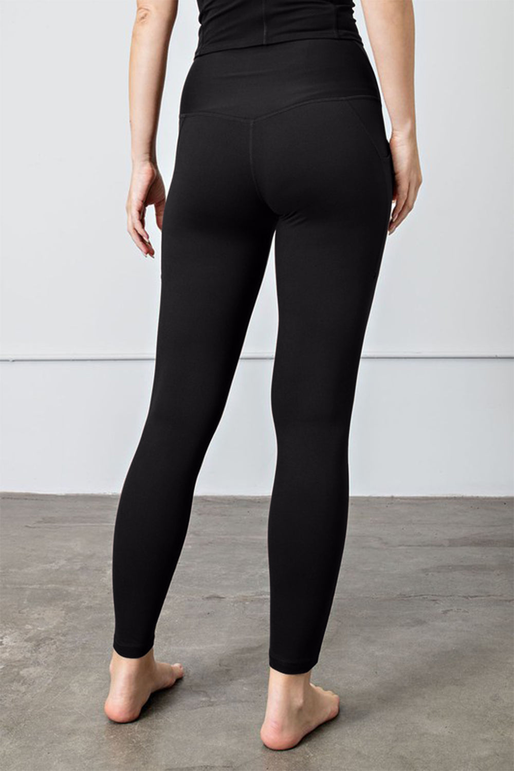 Faith Apparel High Waist Wide Waistband Leggings - Sharpline Insights, LLC