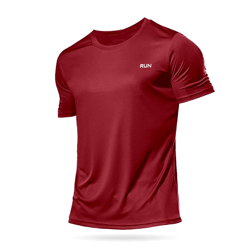 ProRun Quick-Dry Tee – Athletic Compression Fit"