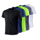 Quick-Drying round Neck Sport T-Shirt Gym Fitness Shirt Trainer Running T-Shirt Men Breathable Sportswear