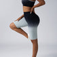Women's 2-Piece Workout Sets - Seamless Crop Tank & High-Waist Shorts or Sport Bra & Yoga Leggings