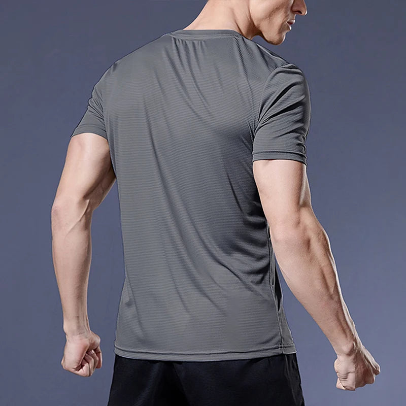 ProRun Quick-Dry Tee – Athletic Compression Fit"