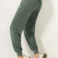 Drawstring High Waist Active Pants