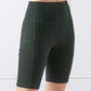 Pocketed High Waist Active Shorts - Sharpline Insights, LLC