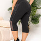 Plus Size Pocketed High Waist Active Leggings