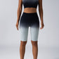 Women's 2-Piece Workout Sets - Seamless Crop Tank & High-Waist Shorts or Sport Bra & Yoga Leggings