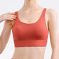 Scoop Neck Wide Strap Active Bra