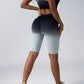 Women's 2-Piece Workout Sets - Seamless Crop Tank & High-Waist Shorts or Sport Bra & Yoga Leggings