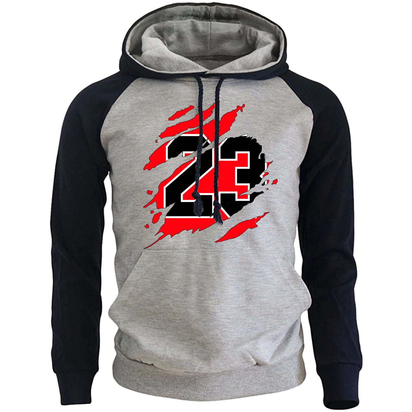 Letter 23 Raglan Hoodie