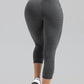 Contrast Stitching High Waist Active Pants