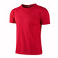 Quick-Drying round Neck Sport T-Shirt Gym Fitness Shirt Trainer Running T-Shirt Men Breathable Sportswear