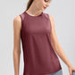 Round Neck Wide strap Active Tank