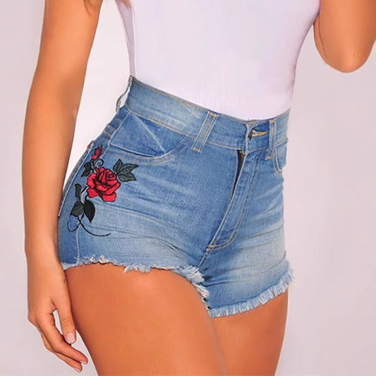 Lune High-Waist Denim – Embroidered Slim Fit - Sharpline Insights, LLC