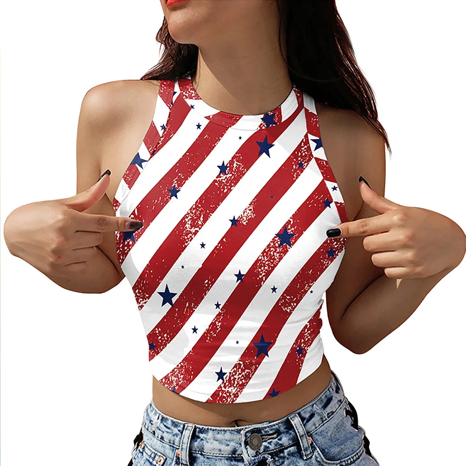 Stars & Stripes Street Crop