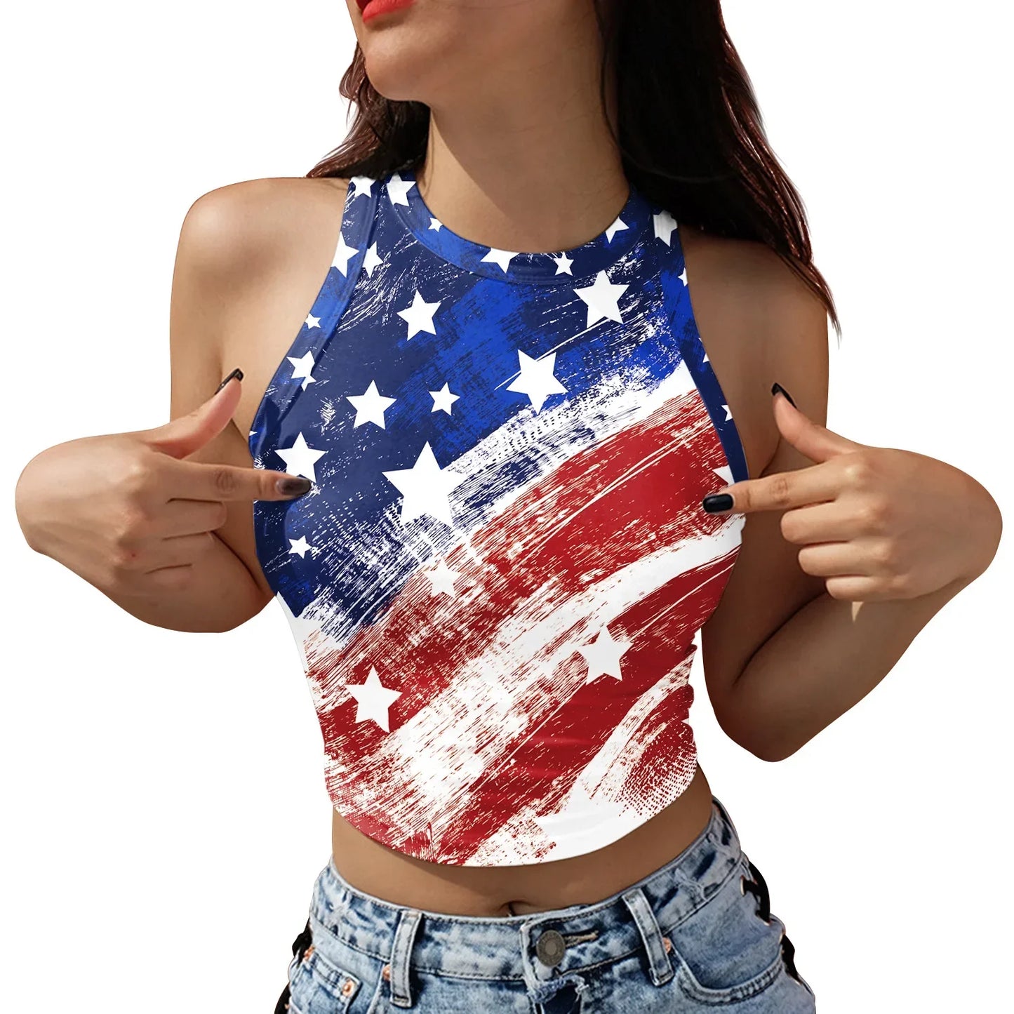 Stars & Stripes Street Crop