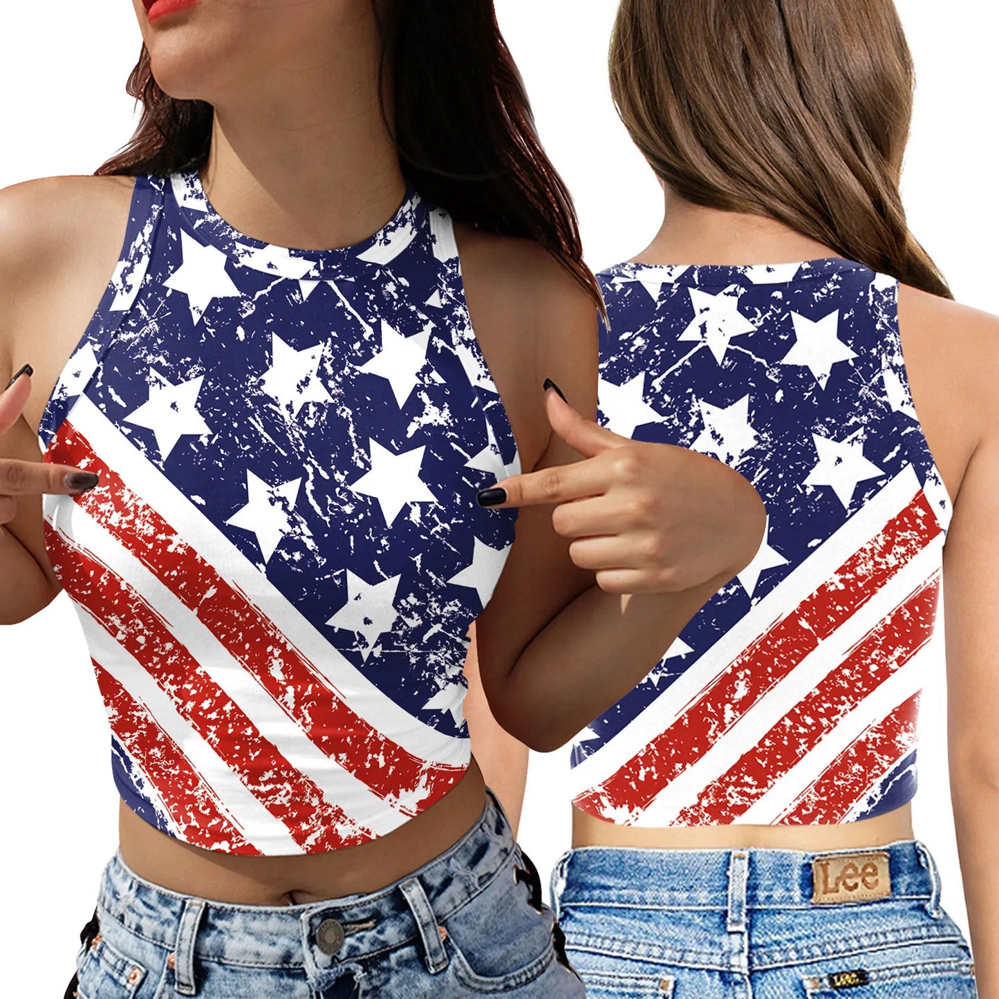 Stars & Stripes Street Crop