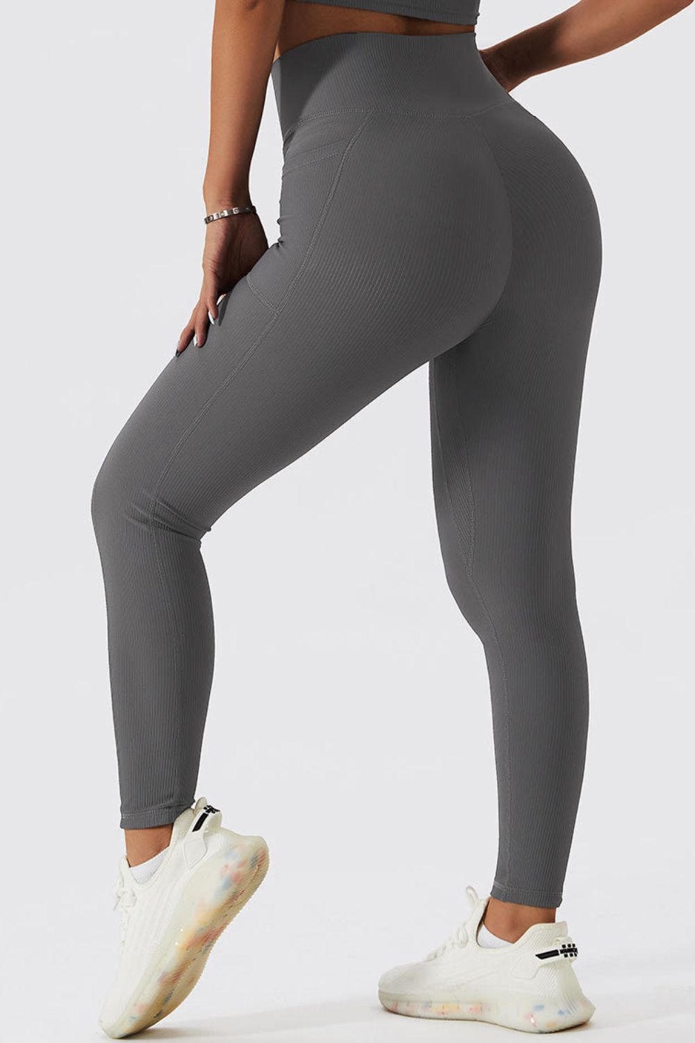 Basic Bae Crossover Waist Active Leggings