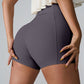 High Waist Active Shorts