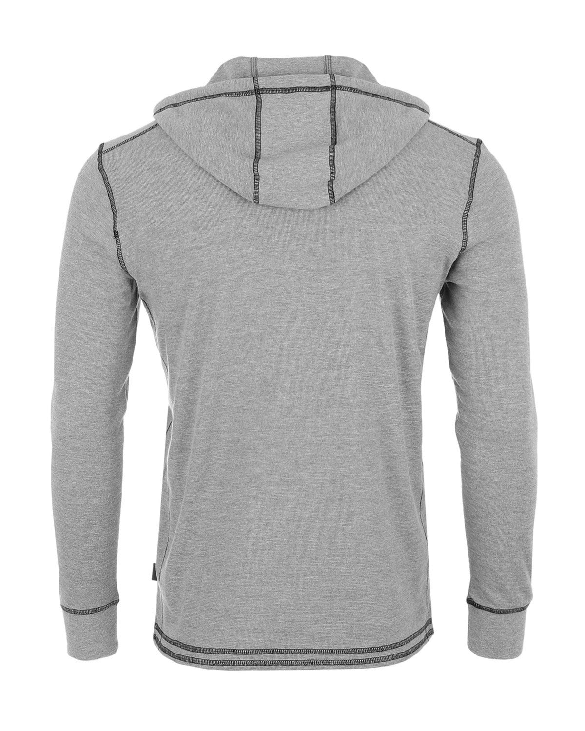 Thermal Long Sleeve Lightweight Fashion Hooded Henley