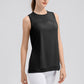 Slit Round Neck Tank