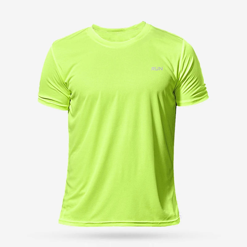 ProRun Quick-Dry Tee – Athletic Compression Fit"