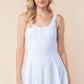 White Birch Sleeveless Performance Knit Swim Dress - Sharpline Insights, LLC