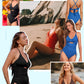 Essence Ribbed Monokini – V-Neck One-Piece