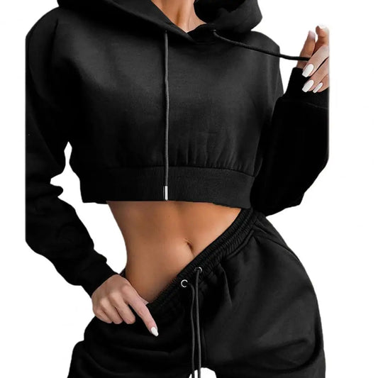 Women 2 Piece Set Casual Sport Outfits Tracksuit Hoodies Sweatshirt+Sweatpants Jogger Pants