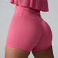 High Waist Active Shorts