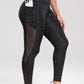 Printed High Waist Active Pants