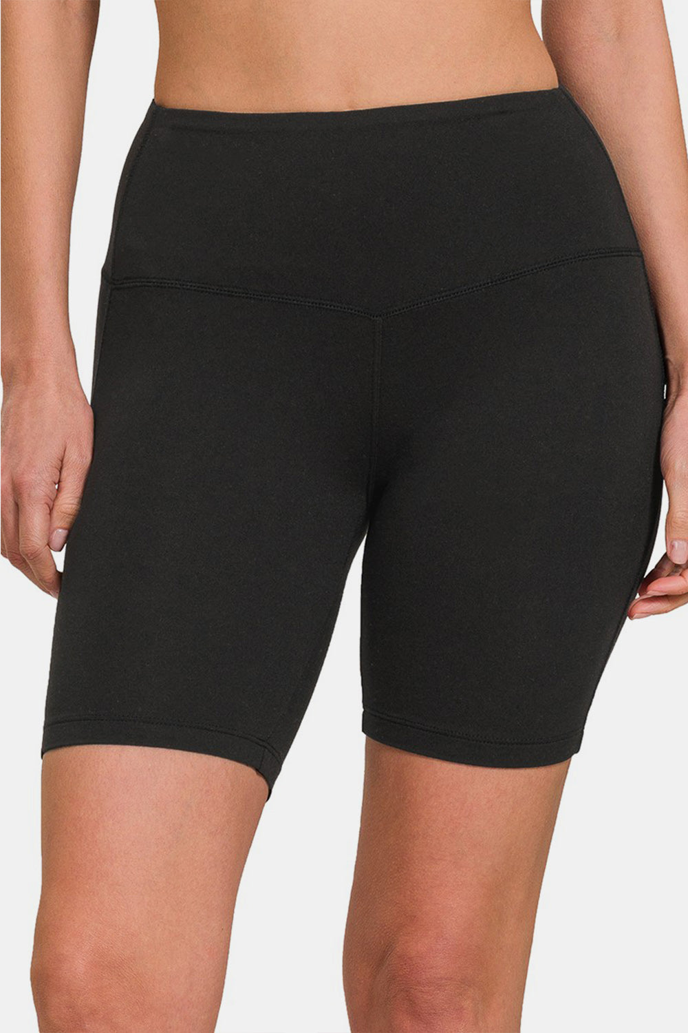 Zenana High Waist Active Shorts - Sharpline Insights, LLC