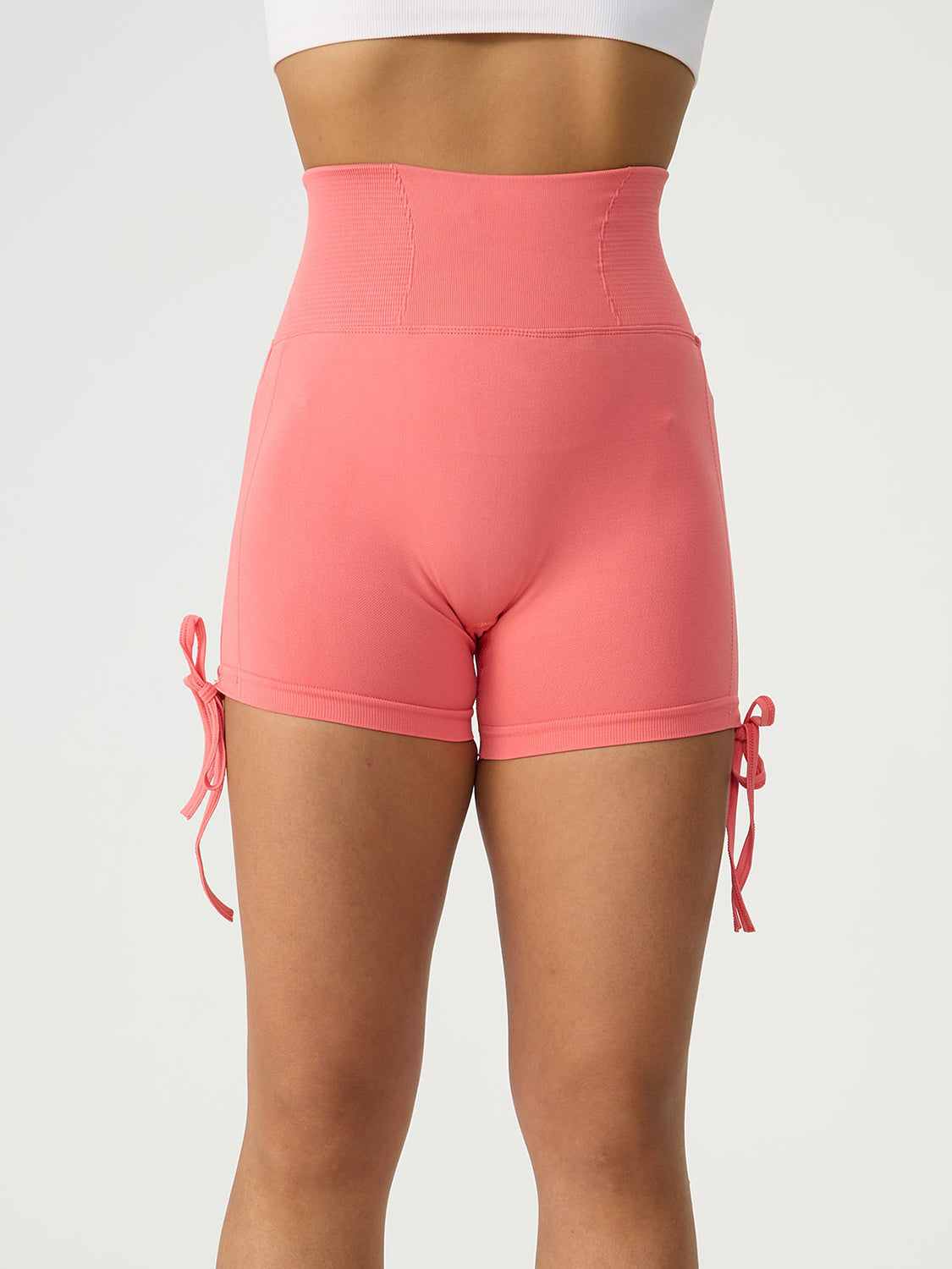 Drawstring High Waist Active Shorts - Sharpline Insights, LLC