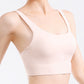 Scoop Neck Wide Strap Active Bra