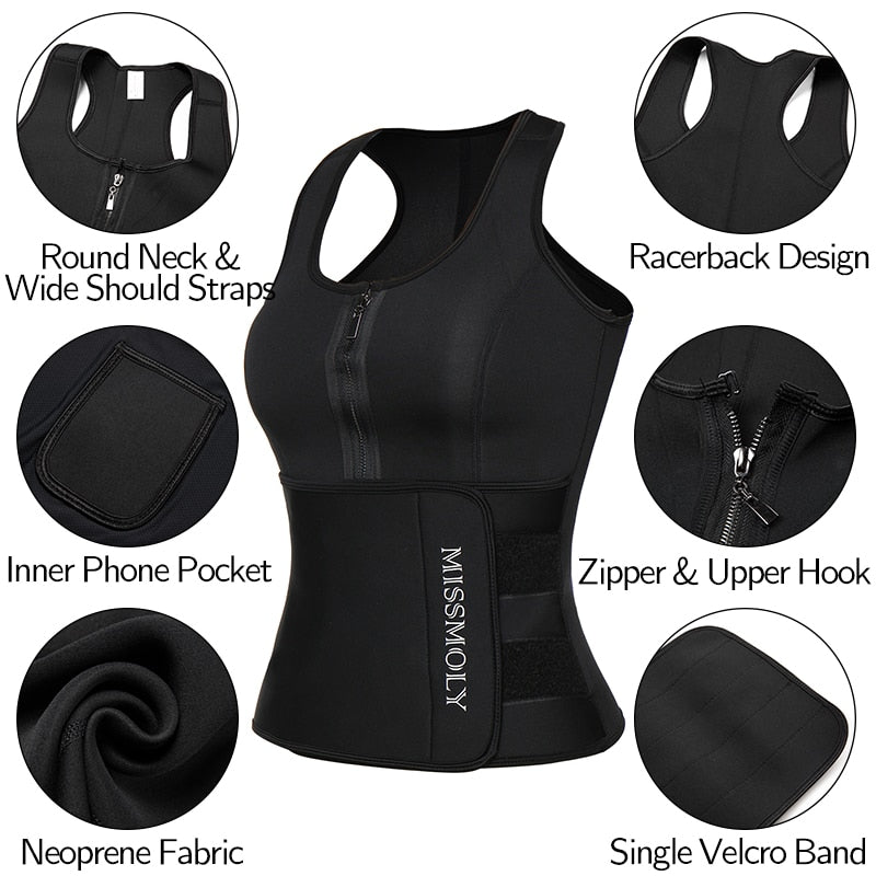 Mens Waist Trainer Vest Slimming Body Shaper - Sharpline Insights, LLC