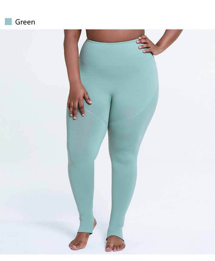 Plus Size Women Footed Legging Yoga Pants Breathable - Sharpline Insights, LLC