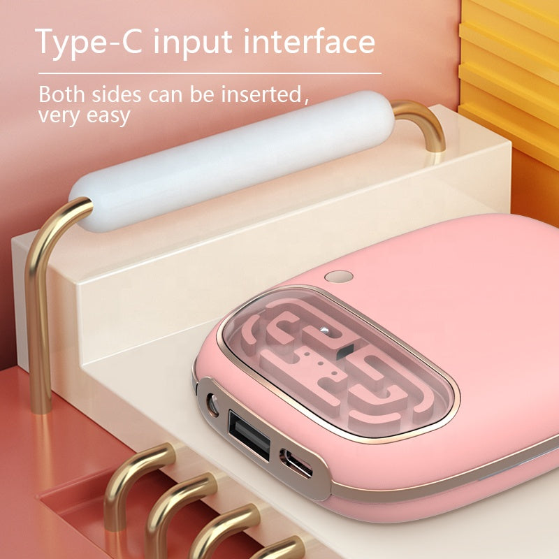 Mini Charger Power Bank W01 10000mAh Cute Hand Warmer - Sharpline Insights, LLC