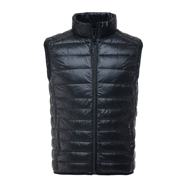 Vest Ultra Light Duck Down Waistcoat  Sleeveless Jacket  Coat - Sharpline Insights, LLC