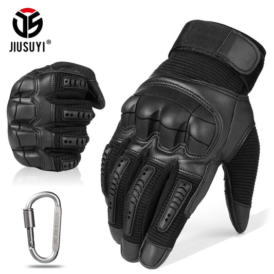 Touch Screen Tactical Rubber Hard Knuckle Full Finger Combat - Sharpline Insights, LLC