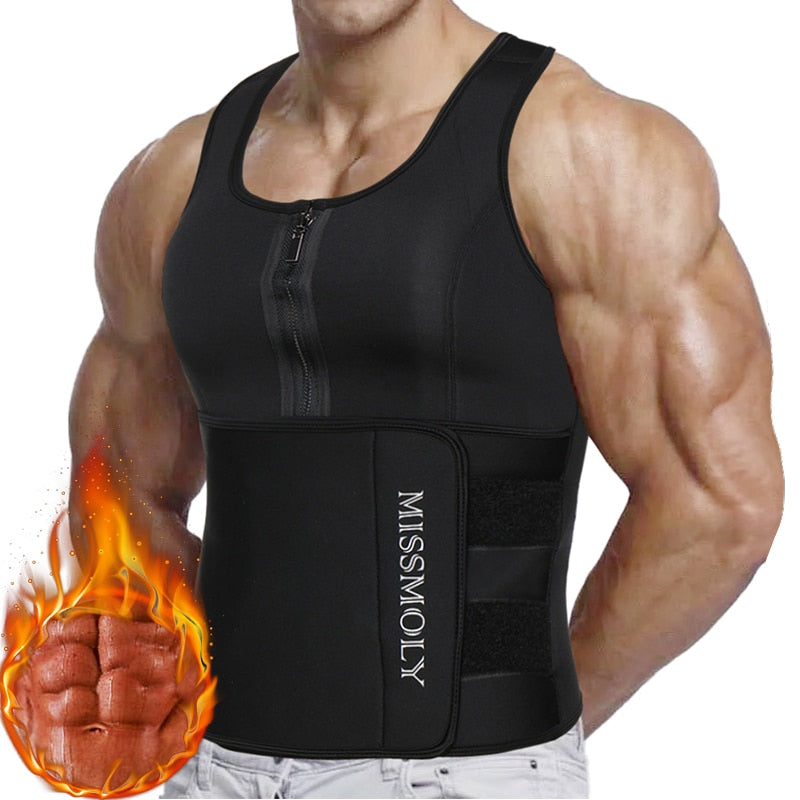 Mens Waist Trainer Vest Slimming Body Shaper - Sharpline Insights, LLC