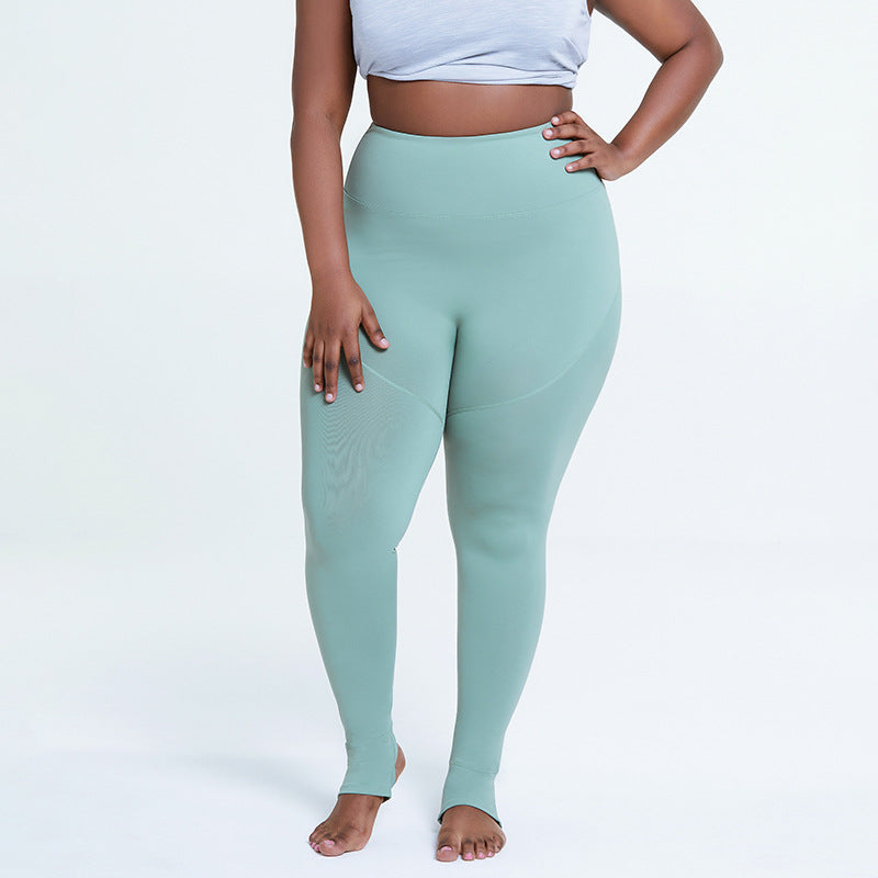 Plus Size Women Footed Legging Yoga Pants Breathable - Sharpline Insights, LLC